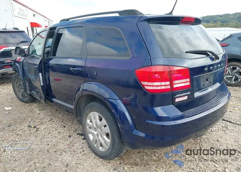 2018 Dodge Journey Se z USA, uszkodzony, nr VIN 3C4PDCAB6JT385251